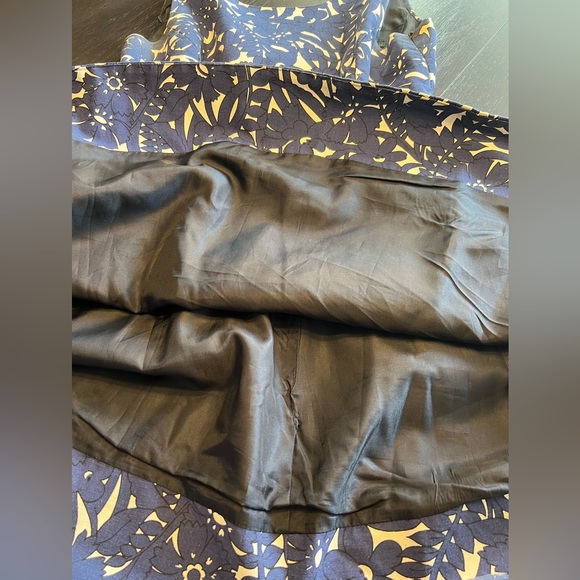 Zara Blue A-Line Dress - Picture 12 of 15